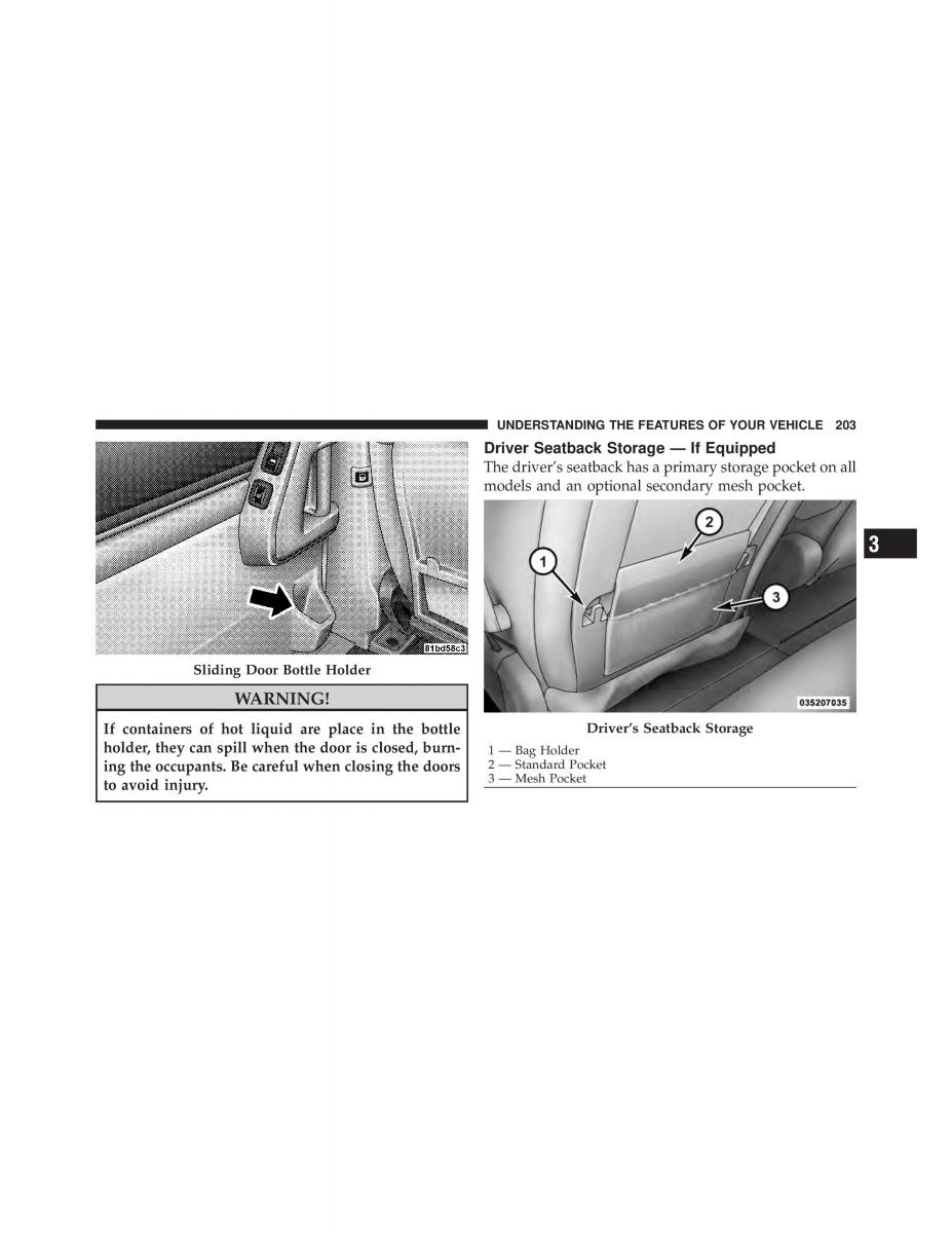 Dodge Grand Caravan V 5 owners manual / page 204