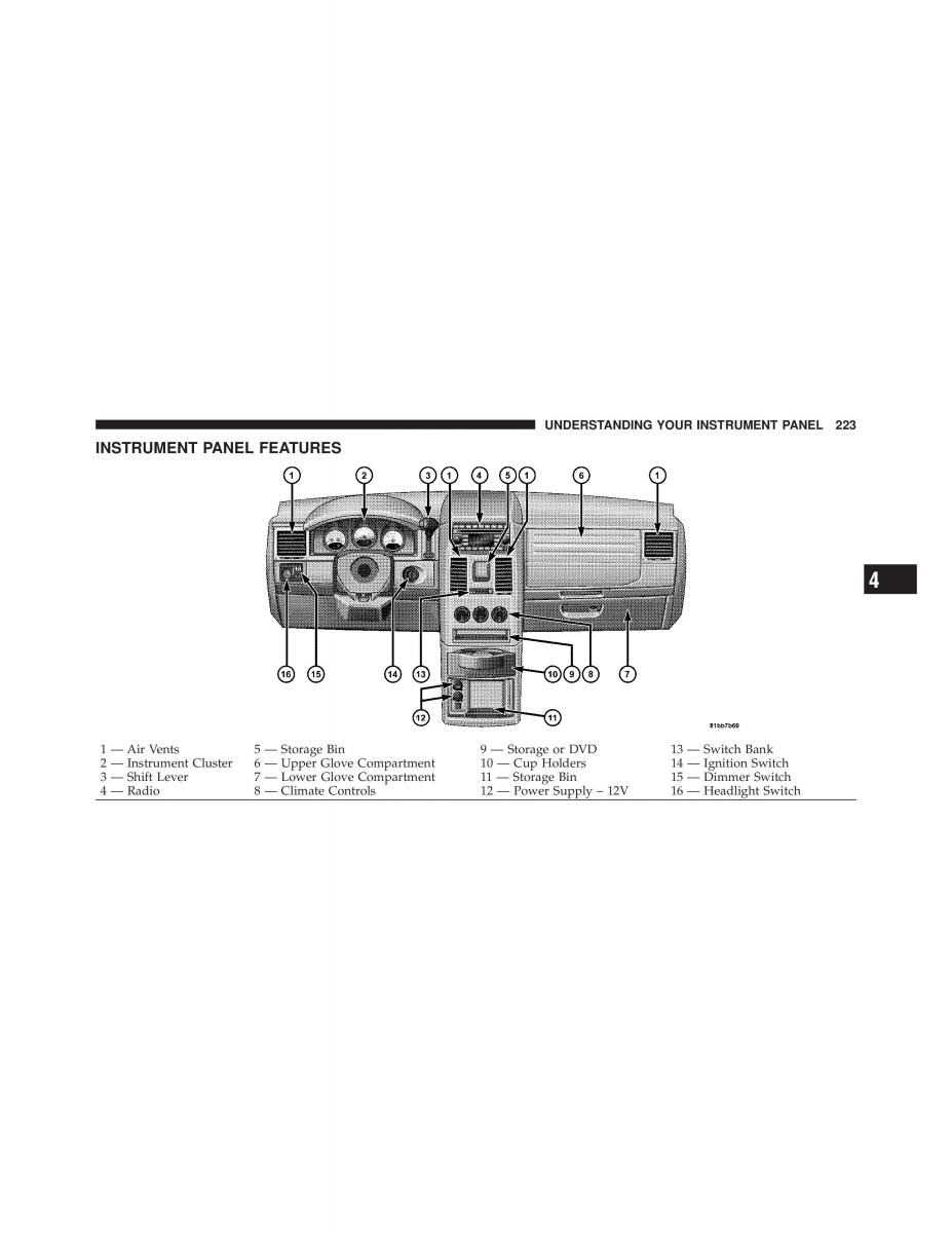 Dodge Grand Caravan V 5 owners manual / page 224