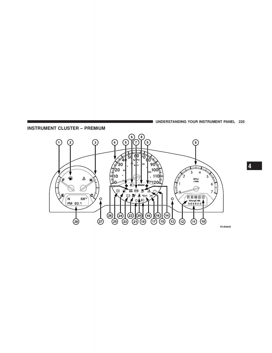 Dodge Grand Caravan V 5 owners manual / page 226