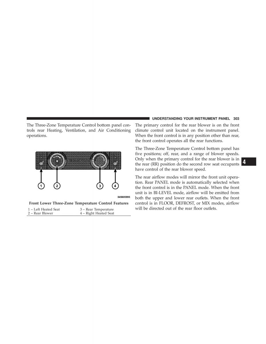 Dodge Grand Caravan V 5 owners manual / page 304