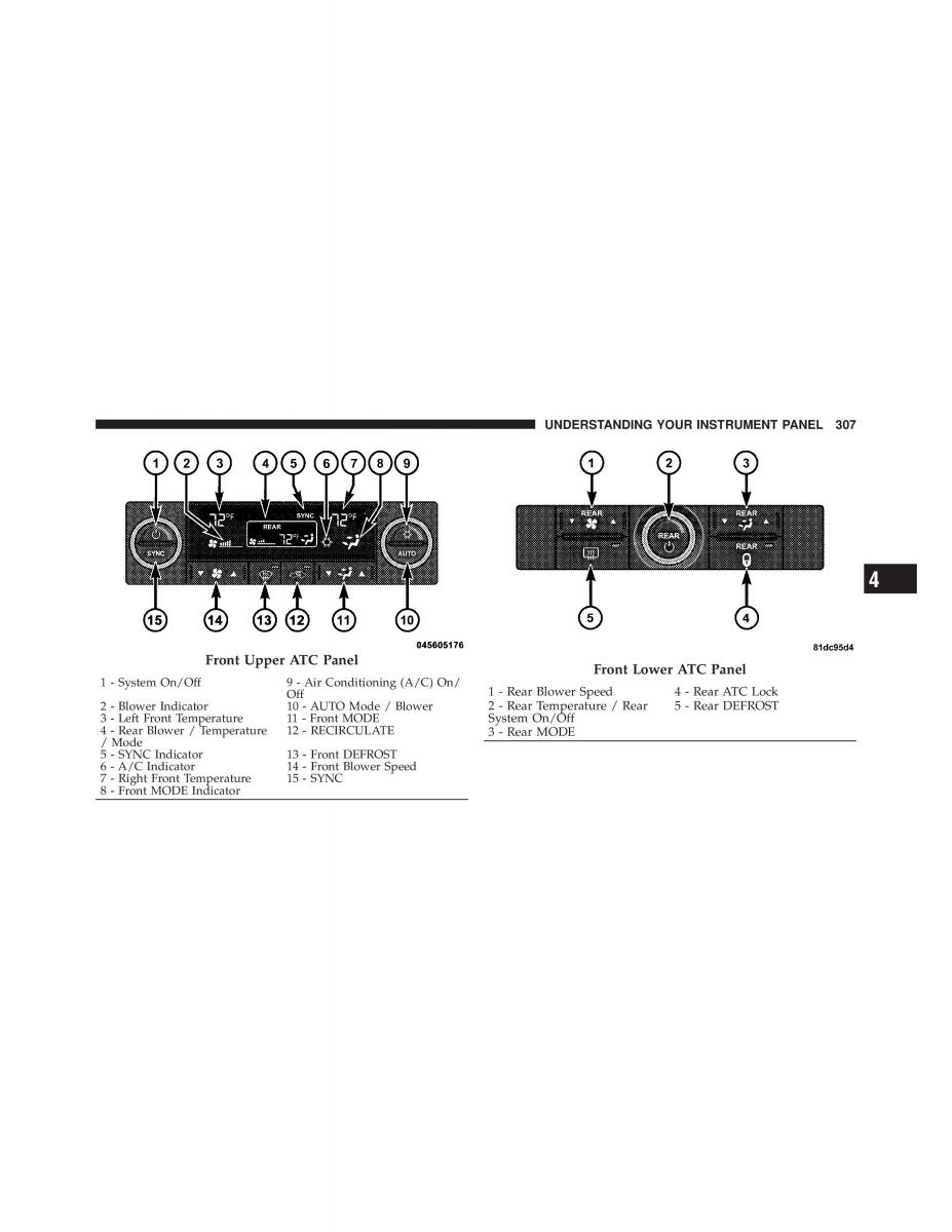 Dodge Grand Caravan V 5 owners manual / page 308