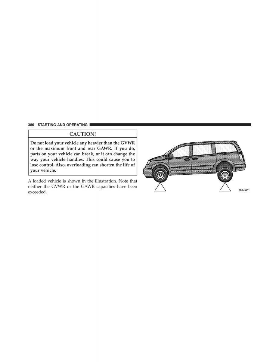 Dodge Grand Caravan V 5 owners manual / page 387