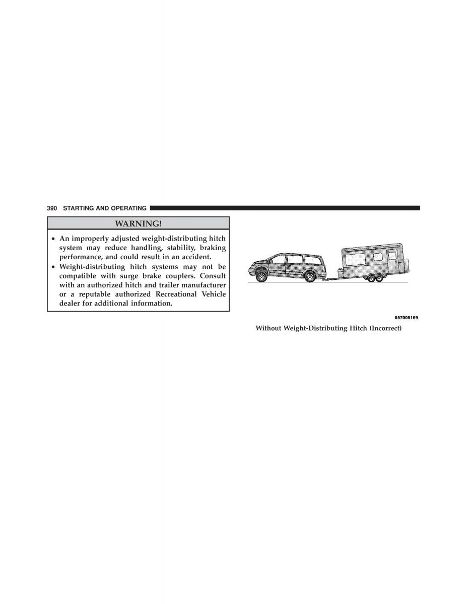 Dodge Grand Caravan V 5 owners manual / page 391