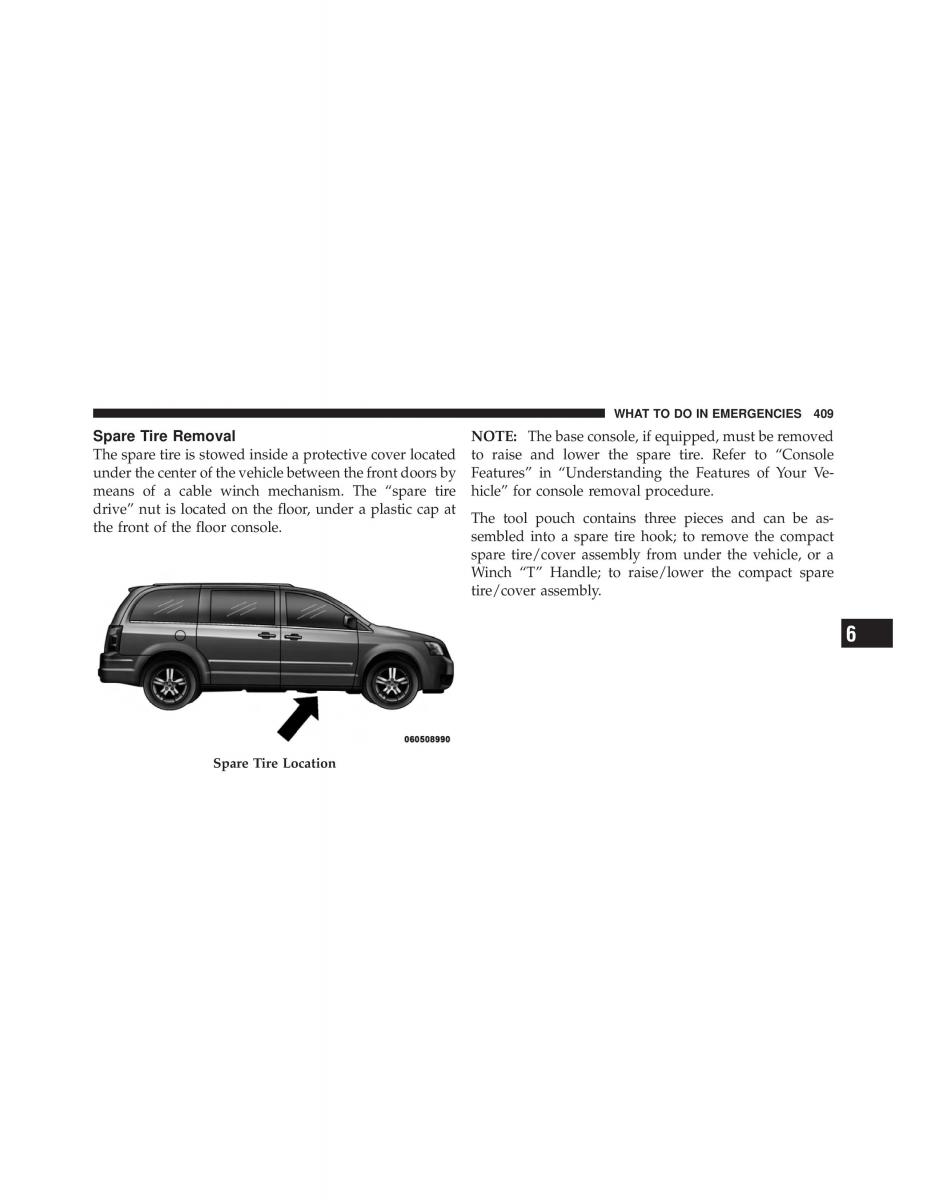 Dodge Grand Caravan V 5 owners manual / page 410