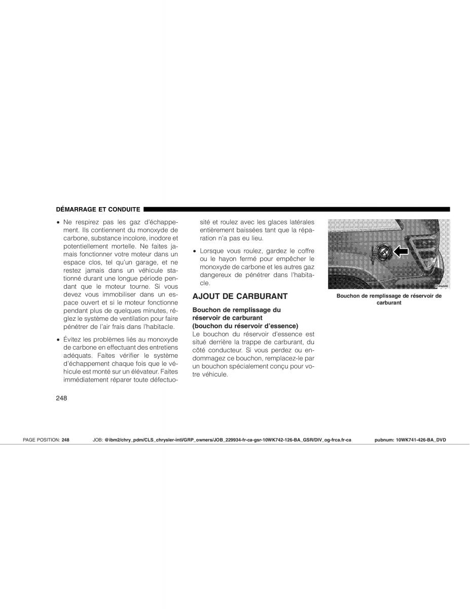 manual  Jeep Grand Cherokee WK WH SRT8 manuel du proprietaire / page 248