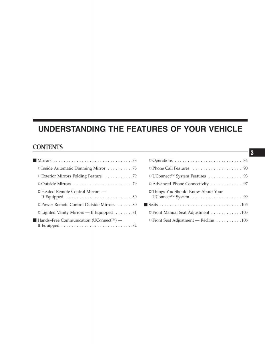 Jeep Grand Cherokee WK WH SRT8 owners manual / page 73