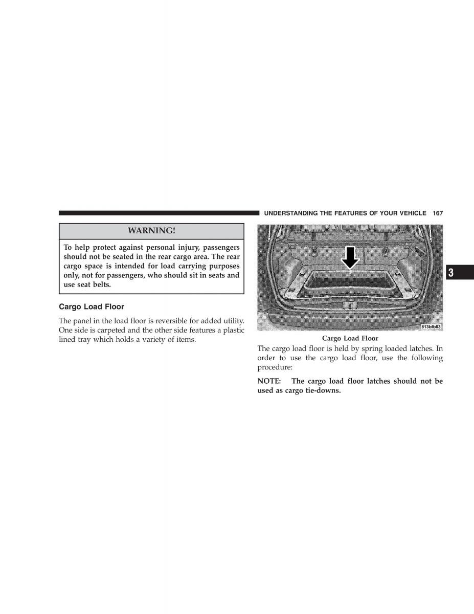 Jeep Grand Cherokee WK WH SRT8 owners manual / page 167