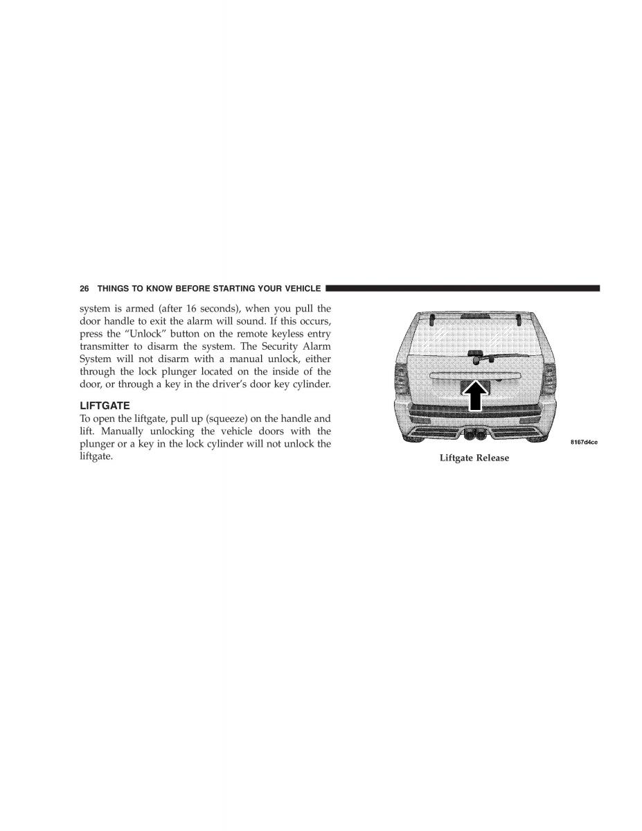 Jeep Grand Cherokee WK WH SRT8 owners manual / page 26