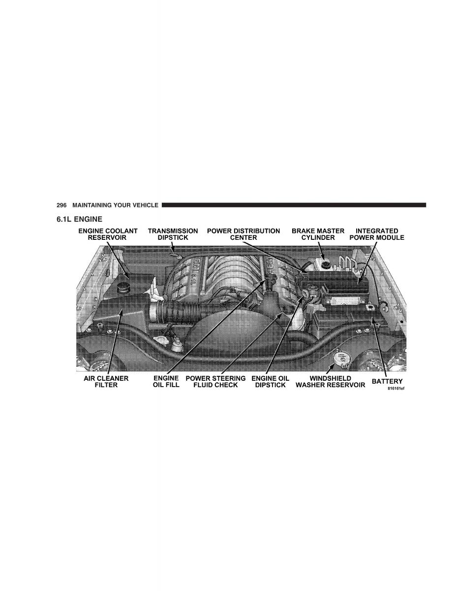 Jeep Grand Cherokee WK WH SRT8 owners manual / page 296