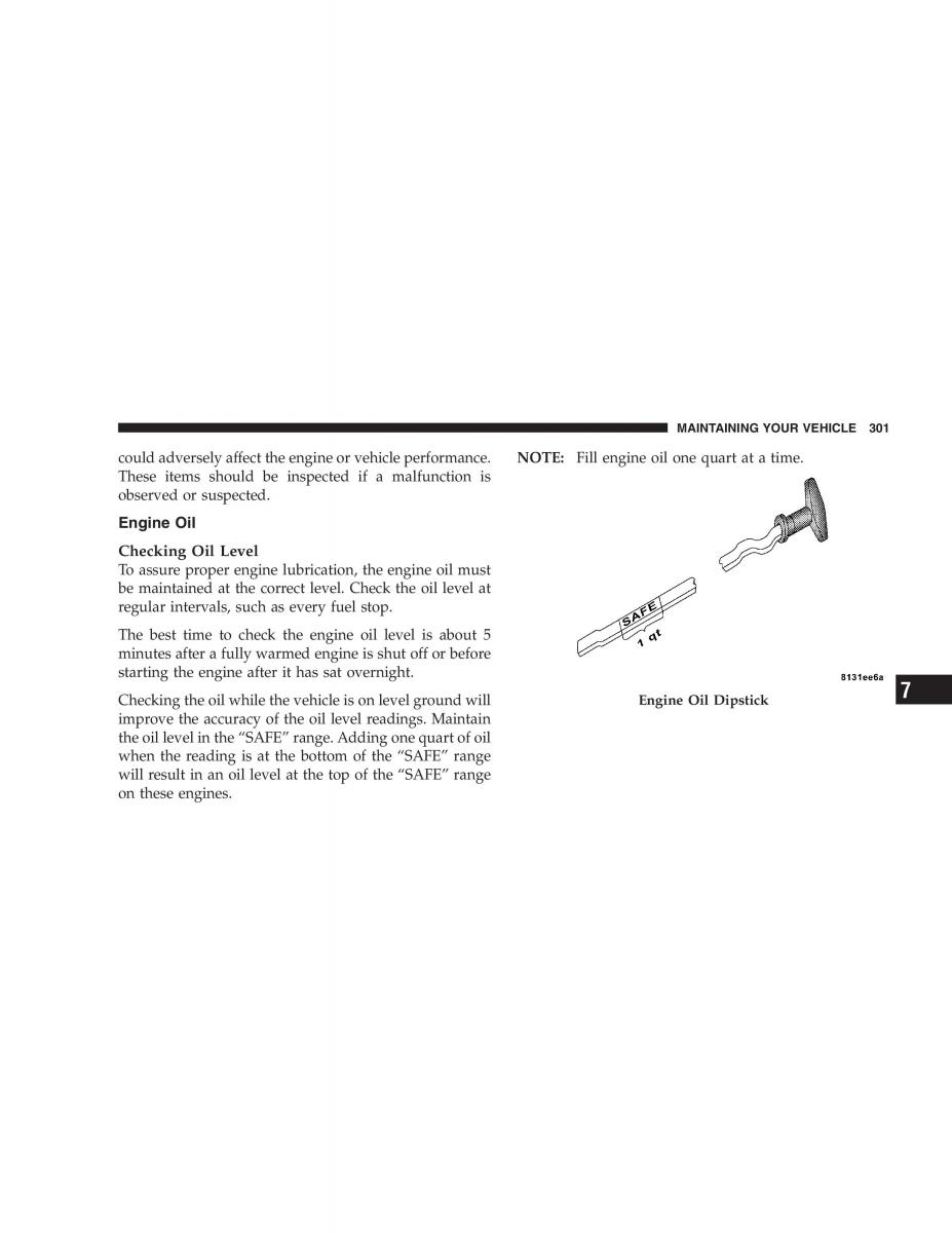 Jeep Grand Cherokee WK WH SRT8 owners manual / page 301