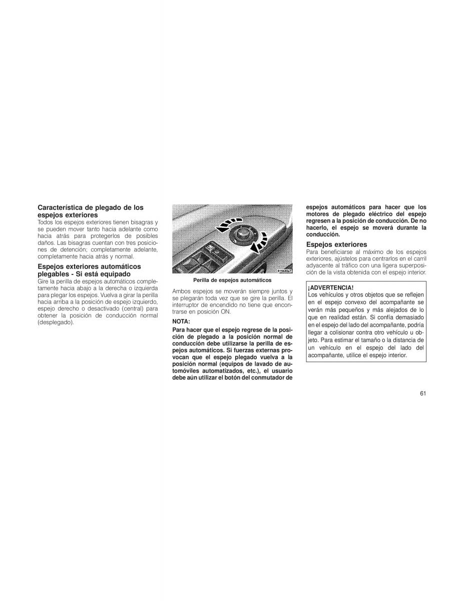 Jeep Grand Cherokee WK WH manual del propietario / page 63