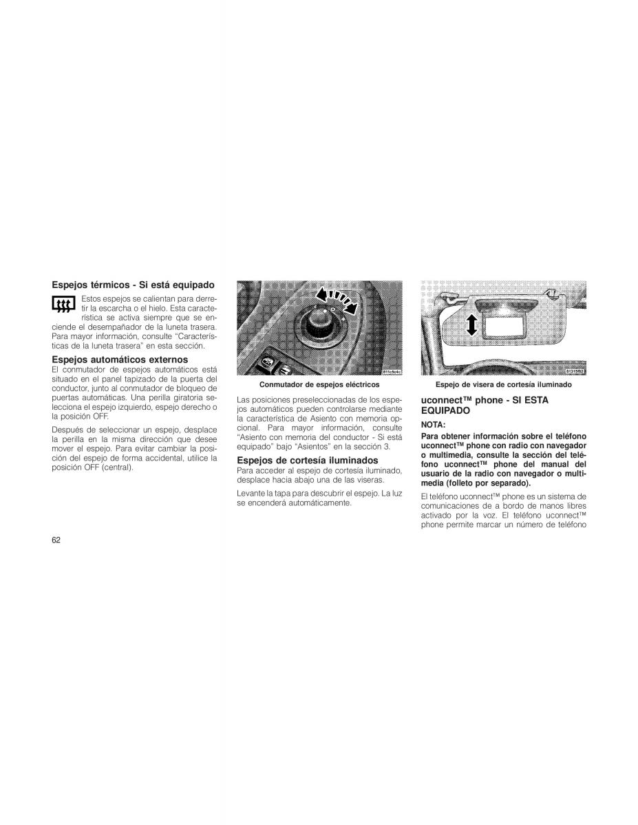 Jeep Grand Cherokee WK WH manual del propietario / page 64