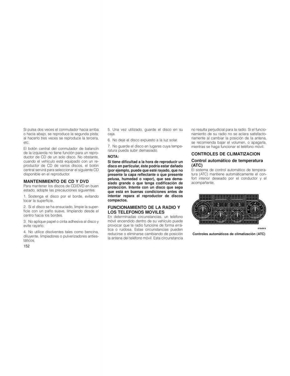 Jeep Grand Cherokee WK WH manual del propietario / page 154