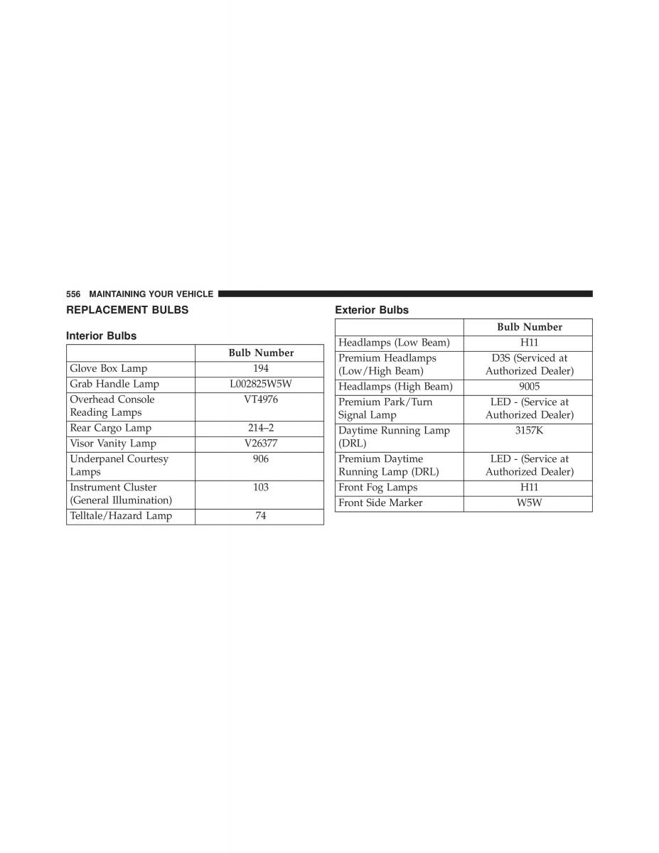 Jeep Grand Cherokee WK2 SRT8 owners manual / page 558