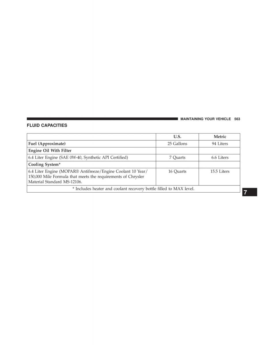 Jeep Grand Cherokee WK2 SRT8 owners manual / page 565