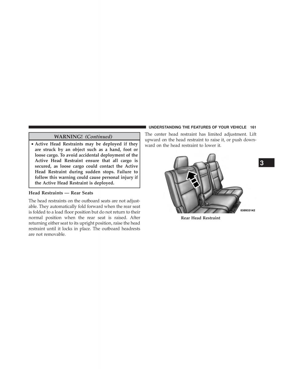 Jeep Grand Cherokee WK2 SRT8 owners manual / page 163