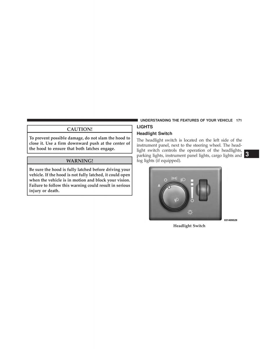 Jeep Grand Cherokee WK2 SRT8 owners manual / page 173