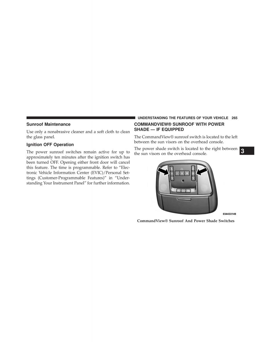 Jeep Grand Cherokee WK2 SRT8 owners manual / page 267