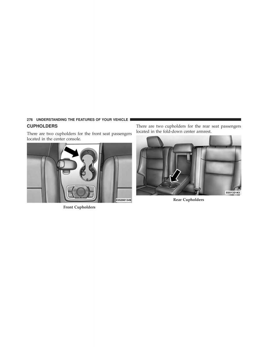 Jeep Grand Cherokee WK2 SRT8 owners manual / page 278