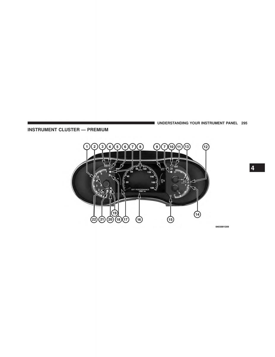 Jeep Grand Cherokee WK2 SRT8 owners manual / page 297