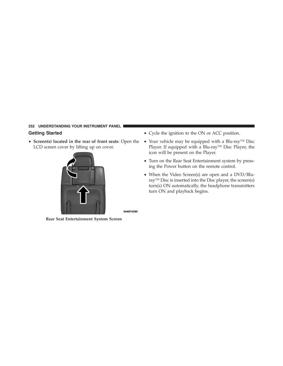 Jeep Grand Cherokee WK2 SRT8 owners manual / page 354