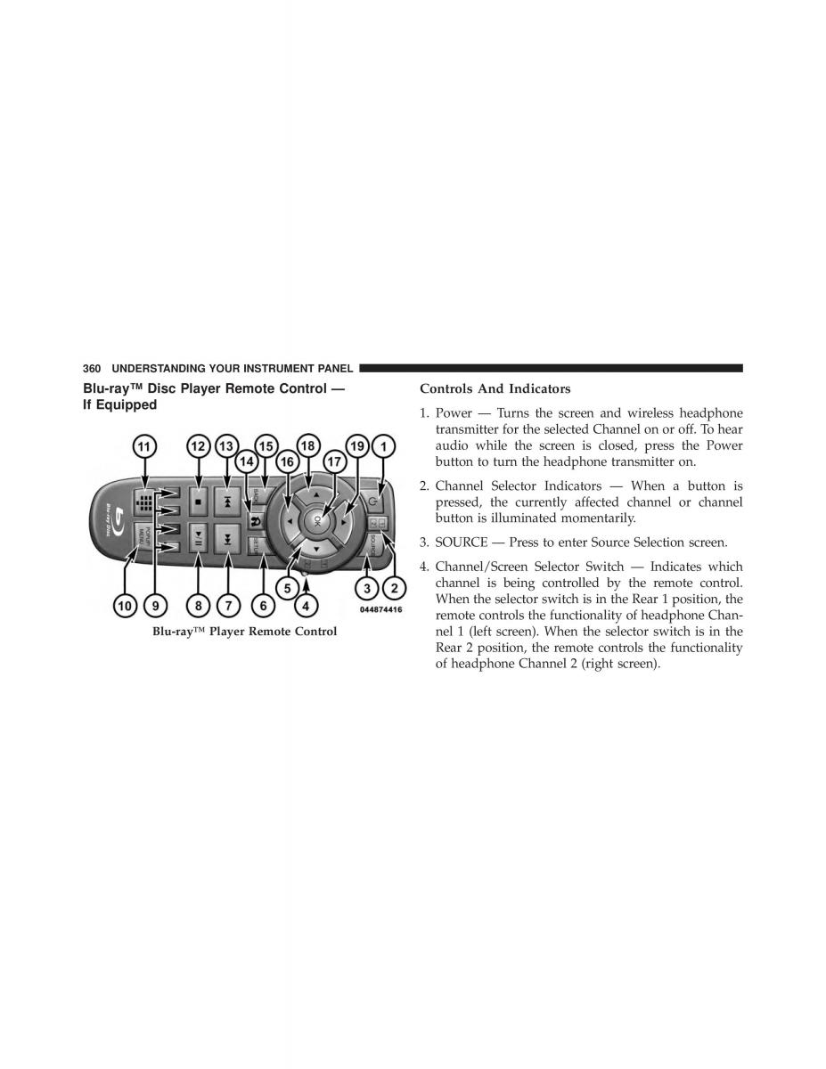 Jeep Grand Cherokee WK2 SRT8 owners manual / page 362