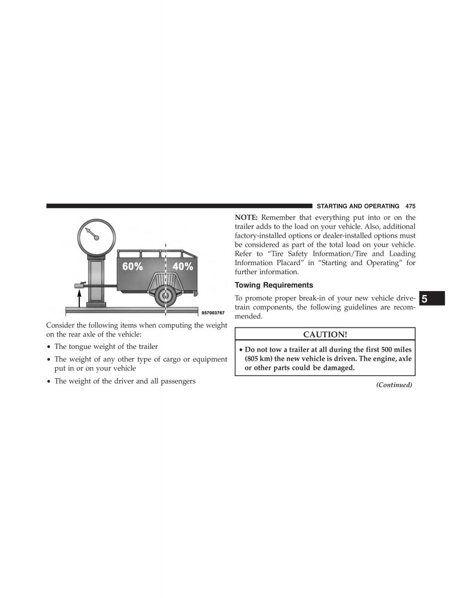 Jeep Grand Cherokee WK2 SRT8 owners manual / page 477