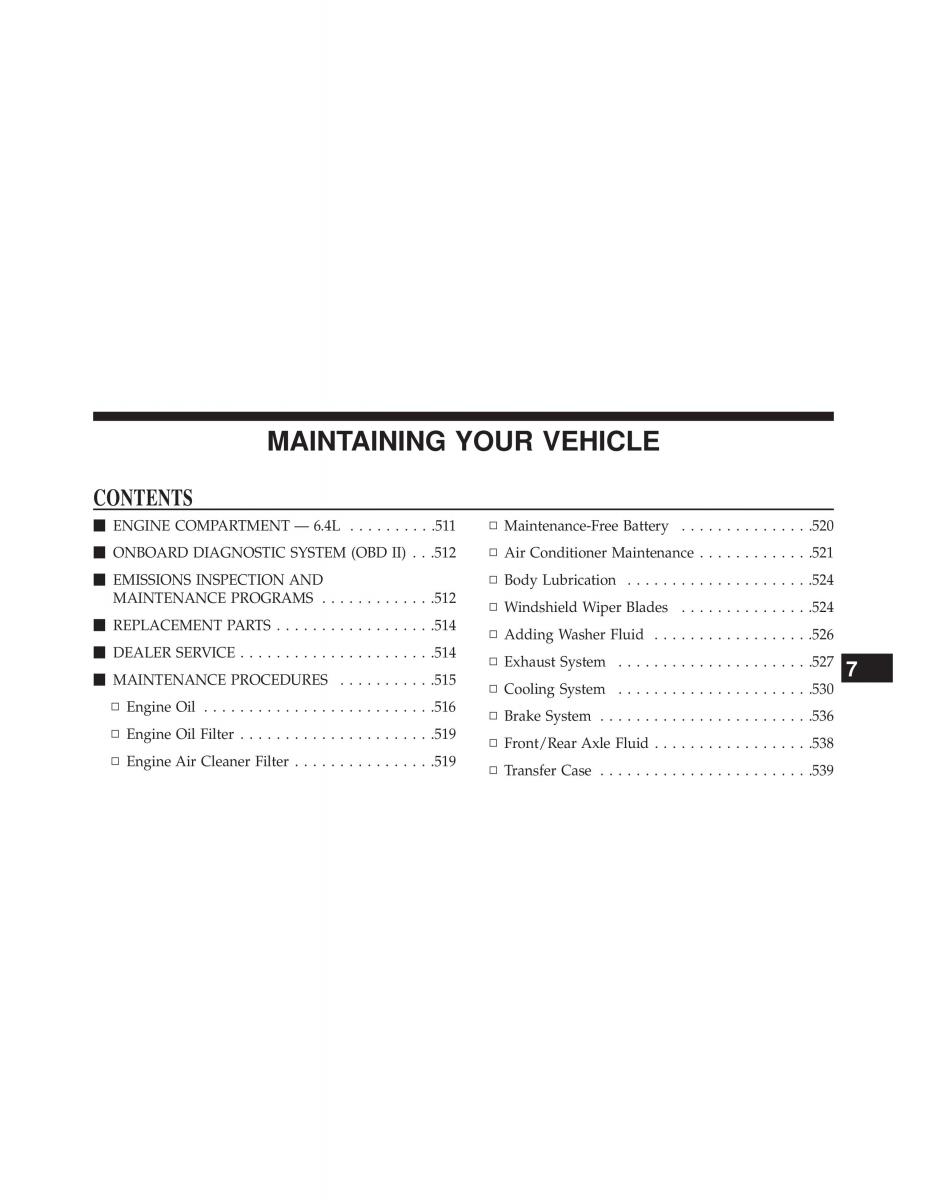 Jeep Grand Cherokee WK2 SRT8 owners manual / page 511