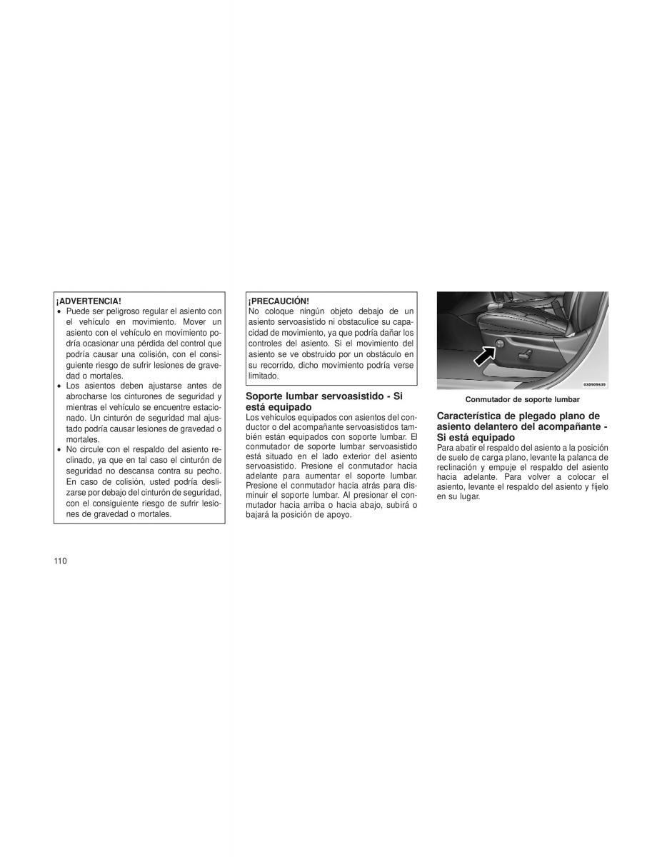 Jeep Grand Cherokee WK2 manual del propietario / page 112