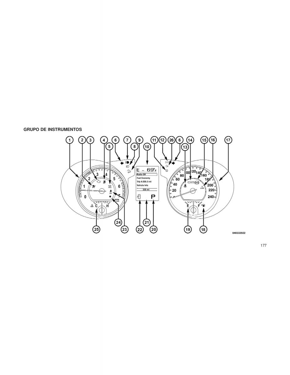 Jeep Grand Cherokee WK2 manual del propietario / page 179