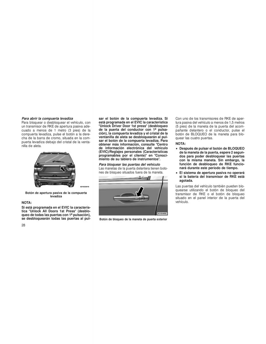 Jeep Grand Cherokee WK2 manual del propietario / page 30