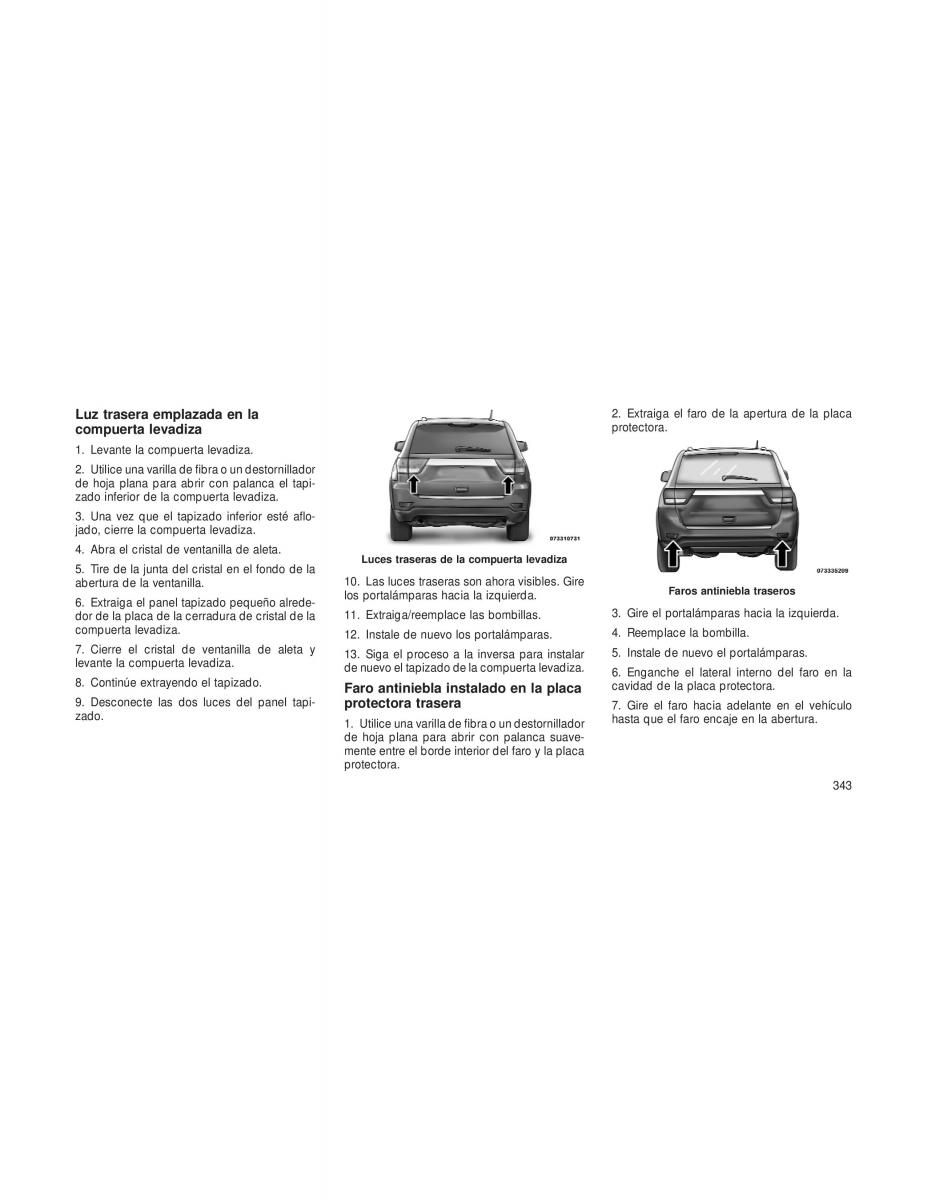 Jeep Grand Cherokee WK2 manual del propietario / page 345