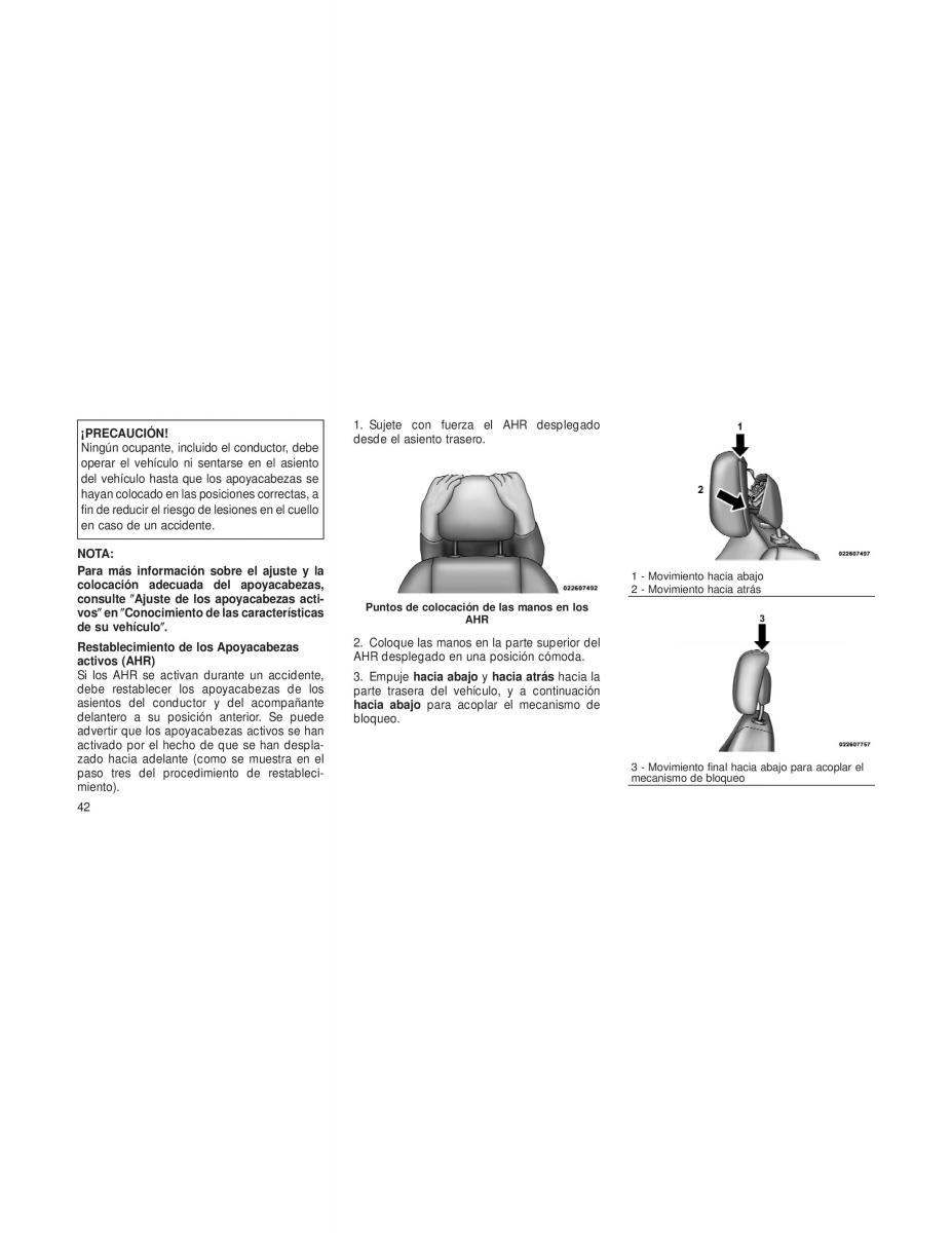 Jeep Grand Cherokee WK2 manual del propietario / page 44