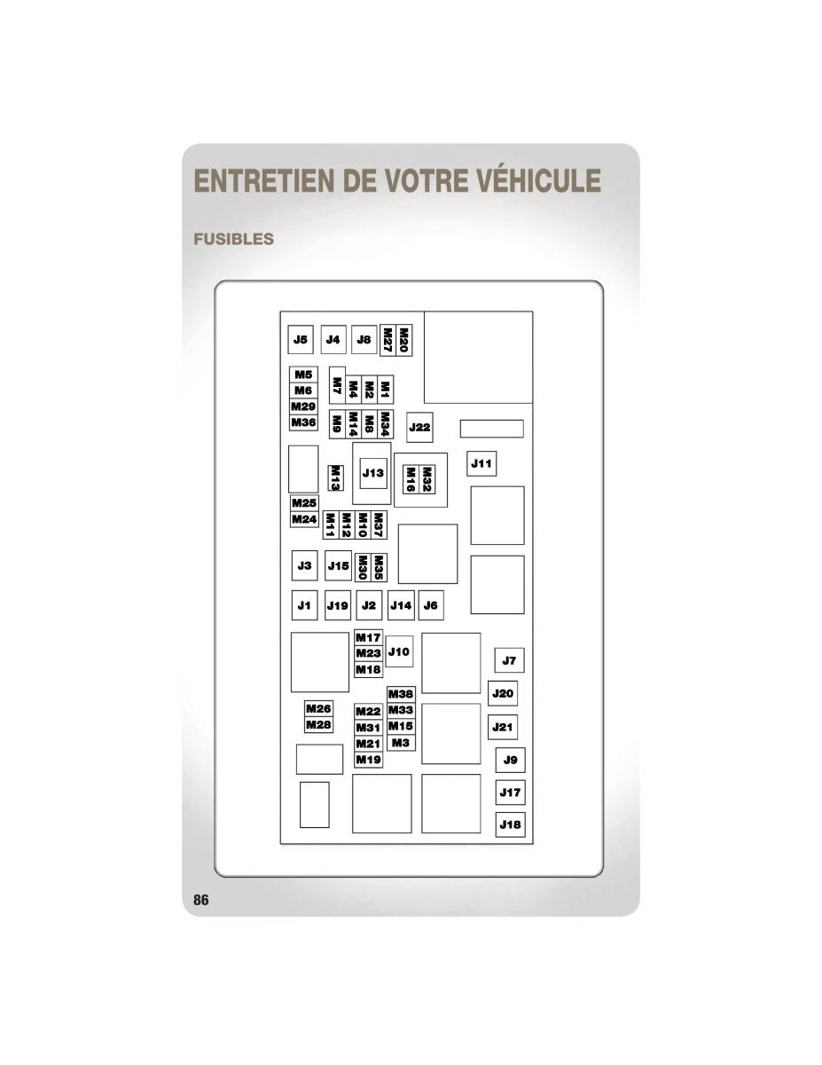 Jeep Grand Cherokee WK2 manuel du proprietaire / page 88