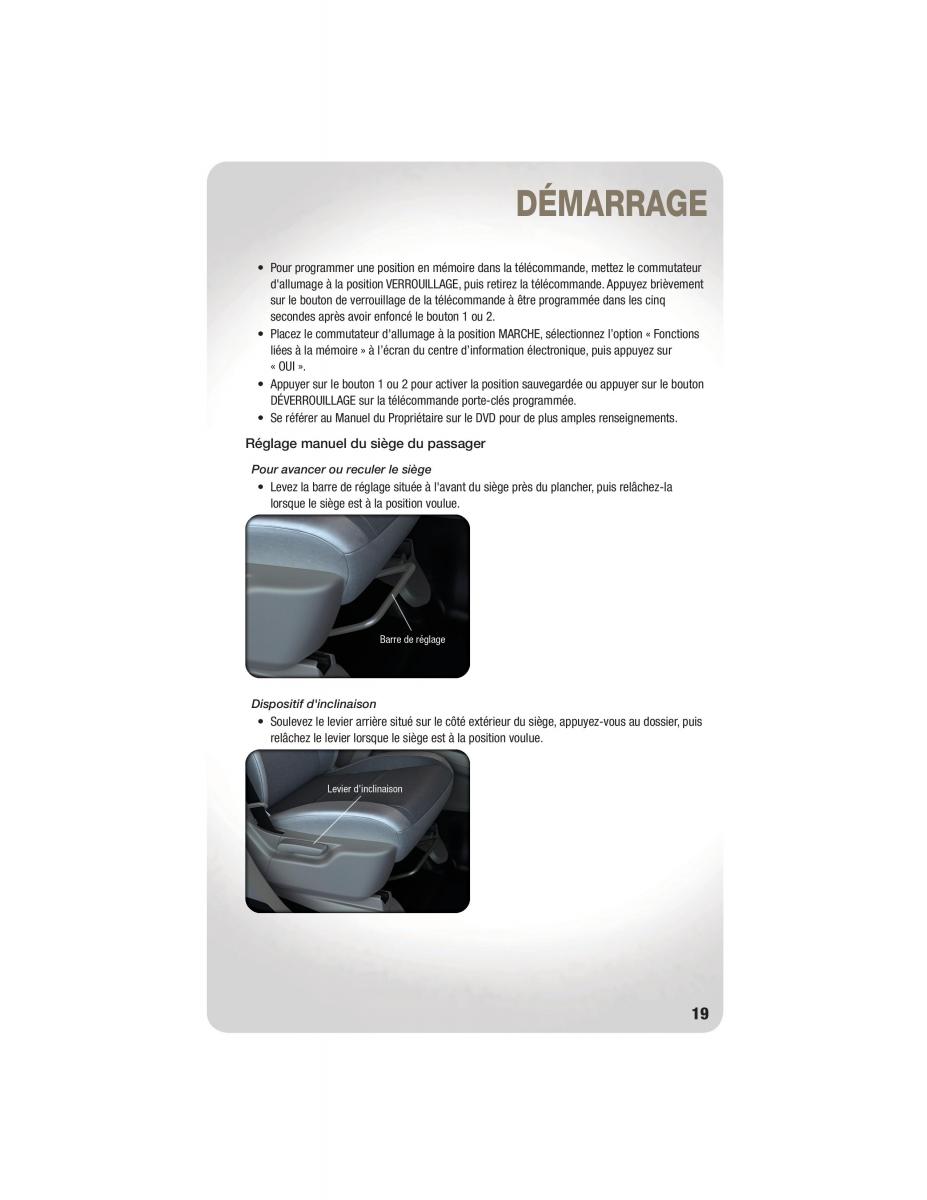 Jeep Grand Cherokee WK2 manuel du proprietaire / page 21