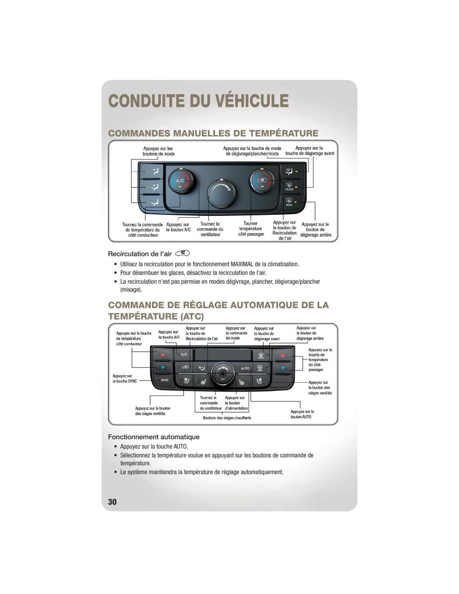 Jeep Grand Cherokee WK2 manuel du proprietaire / page 32