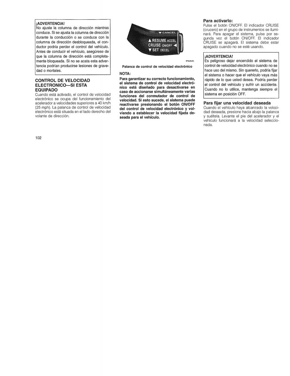 Jeep Patriot manual del propietario / page 104