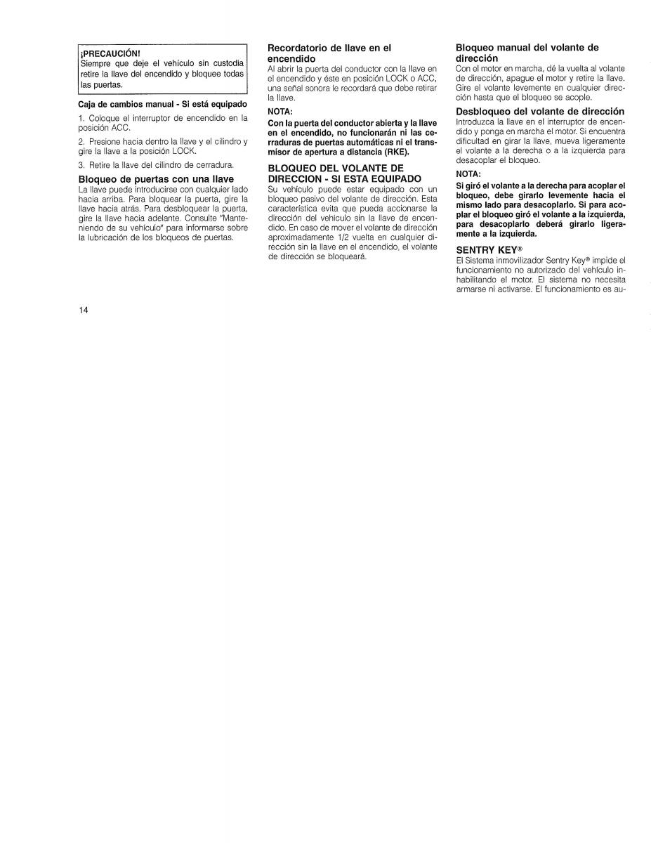 Jeep Patriot manual del propietario / page 16