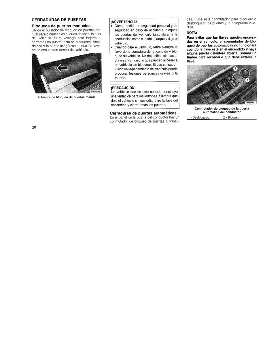 Jeep Patriot manual del propietario / page 22