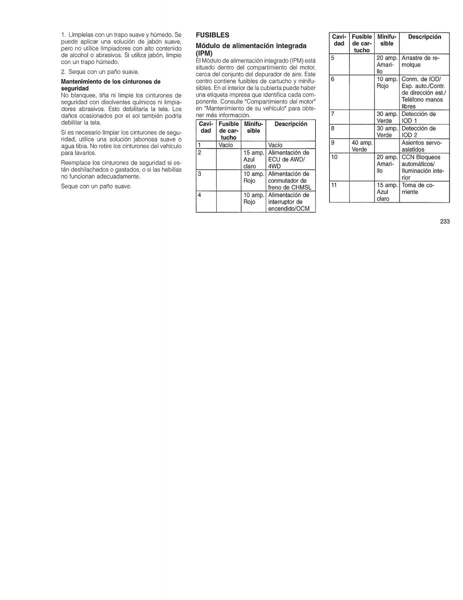 Jeep Patriot manual del propietario / page 235