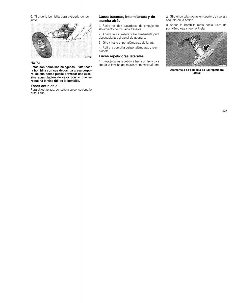 Jeep Patriot manual del propietario / page 239