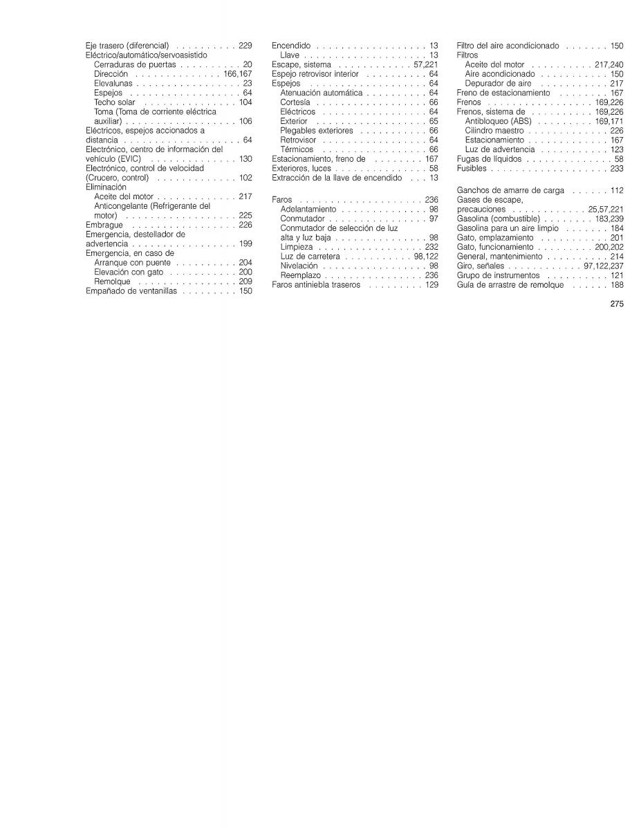 Jeep Patriot manual del propietario / page 277