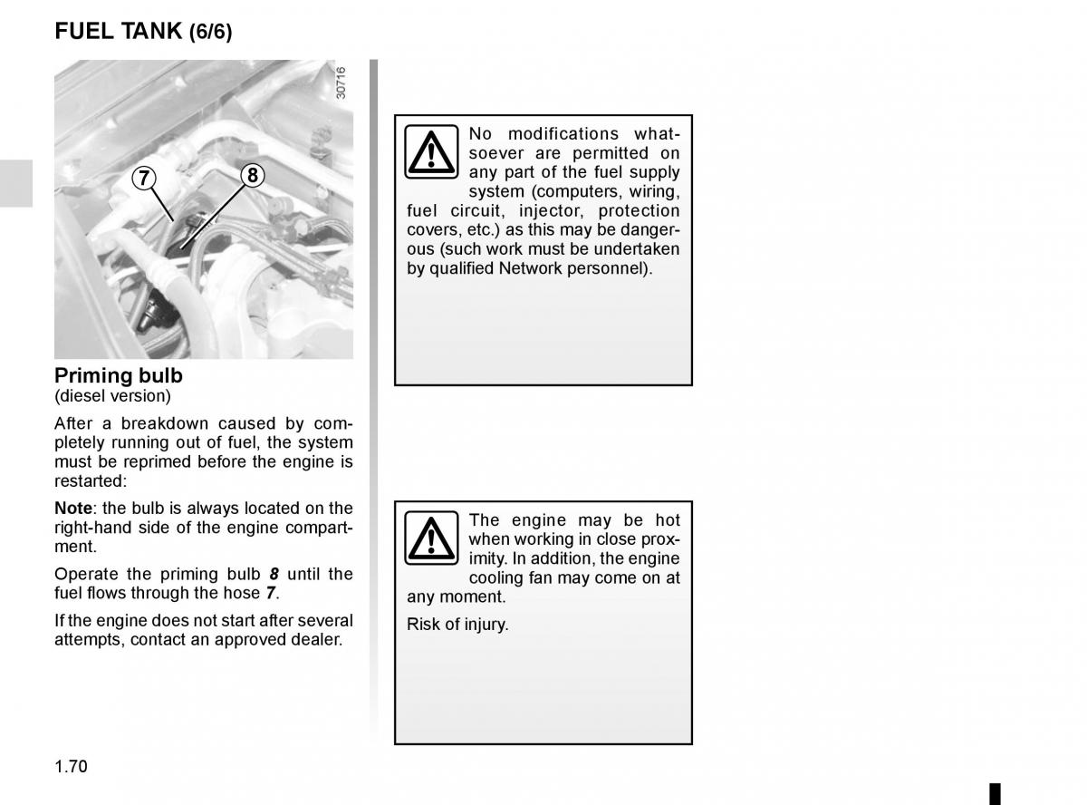 Dacia Duster owners manual / page 76