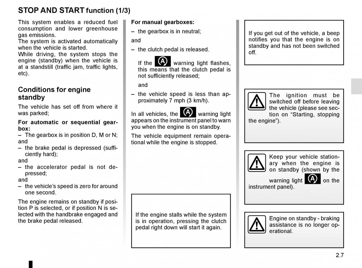 Dacia Duster owners manual / page 83