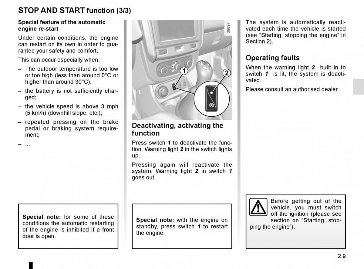 Dacia Duster owners manual / page 85