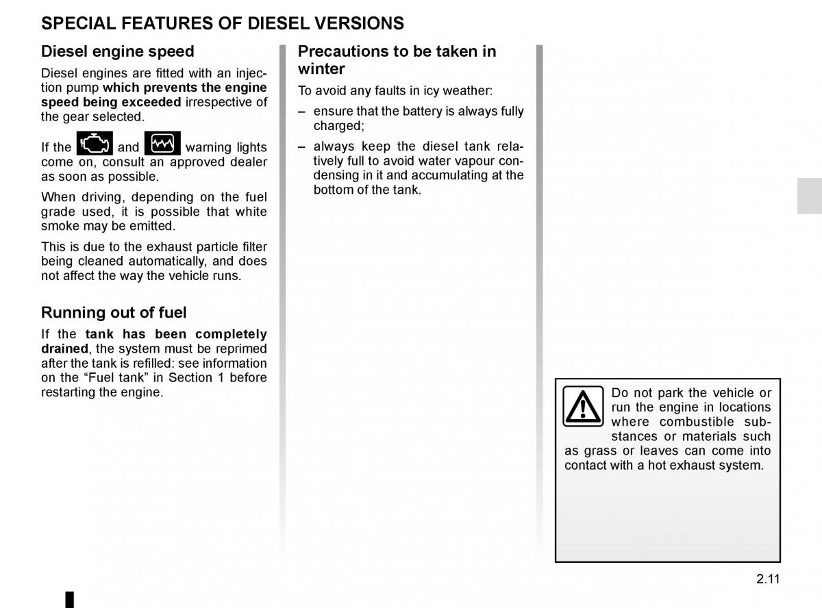 Dacia Duster owners manual / page 87