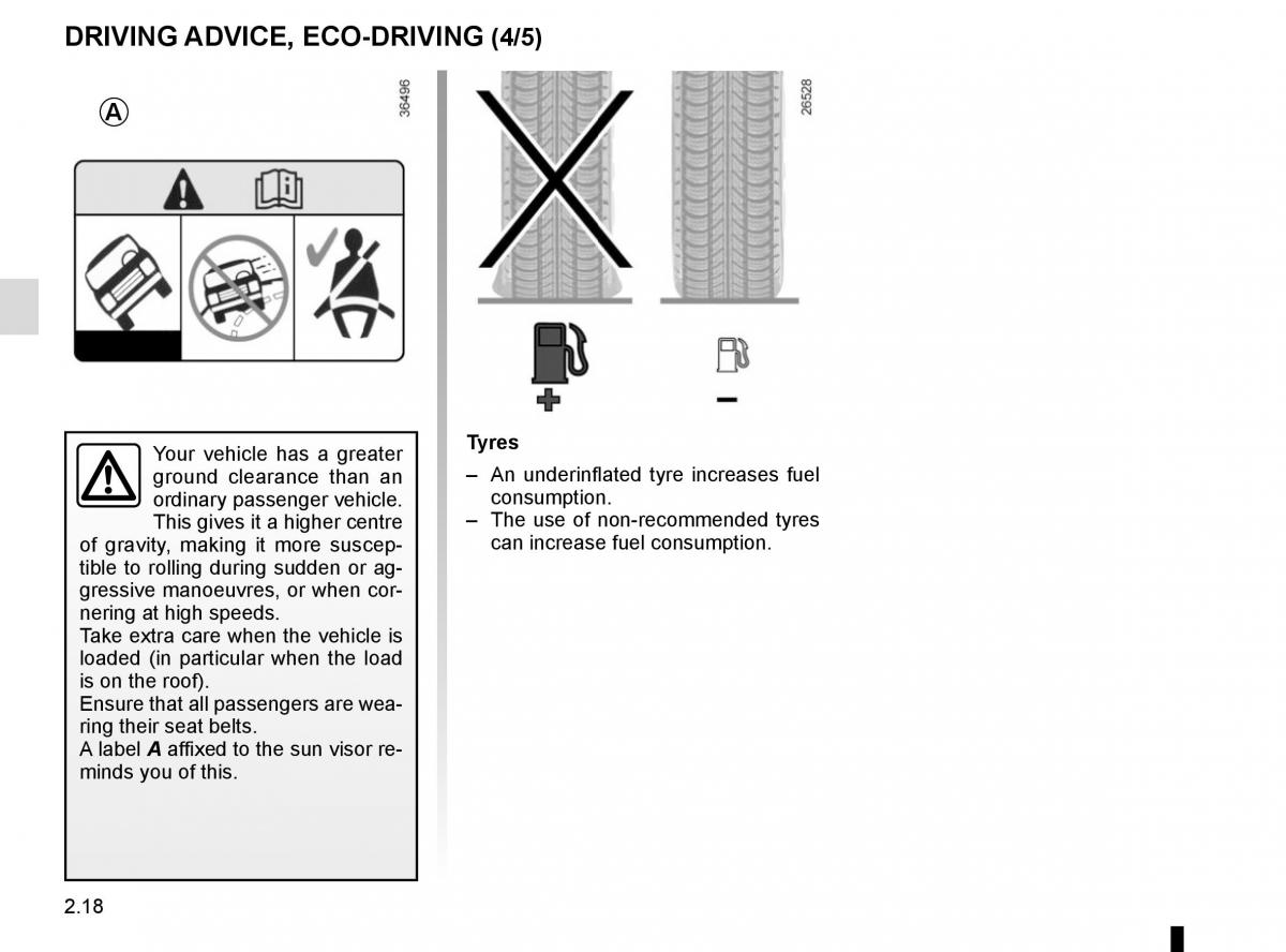 Dacia Duster owners manual / page 94