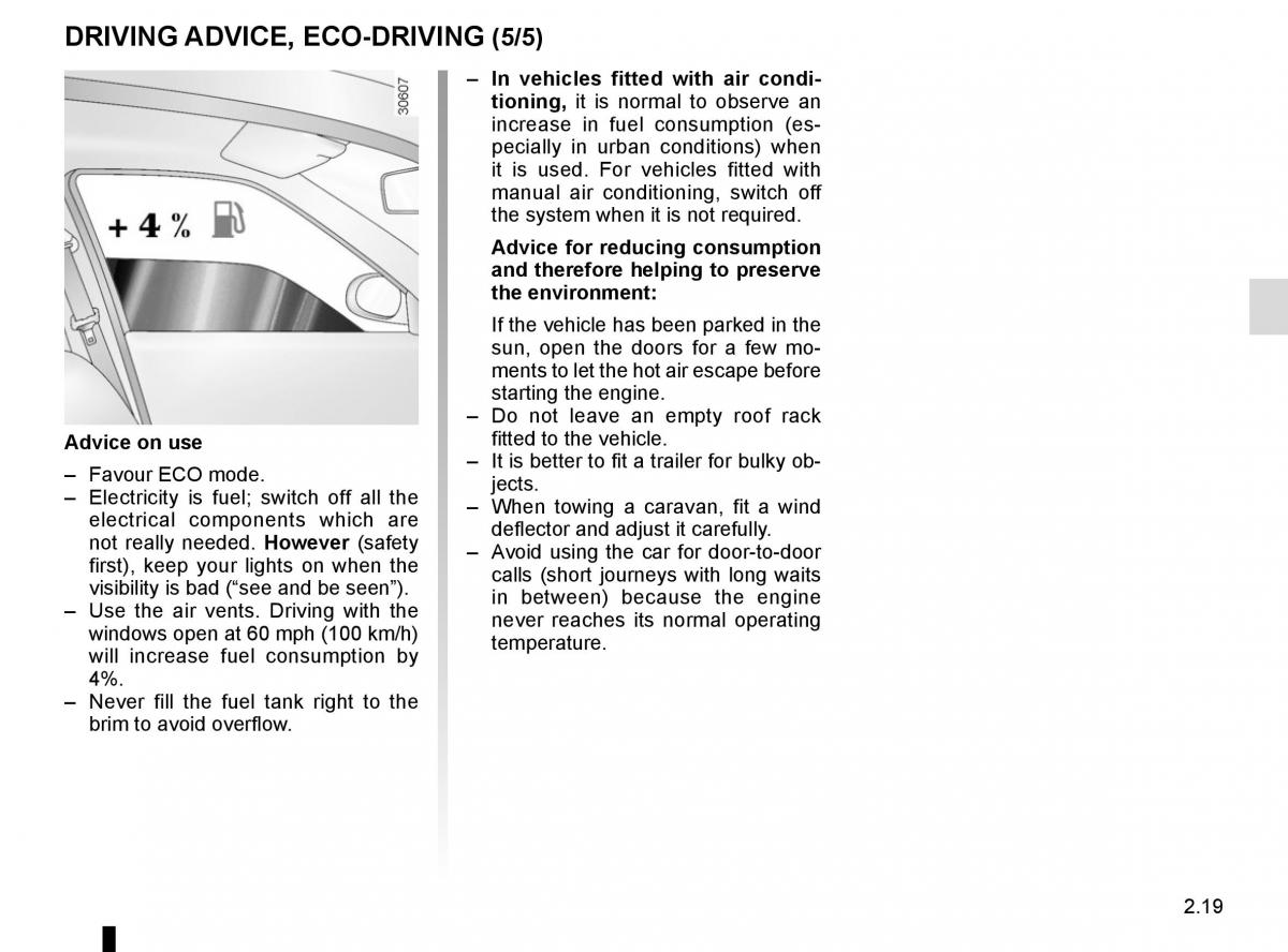 Dacia Duster owners manual / page 95