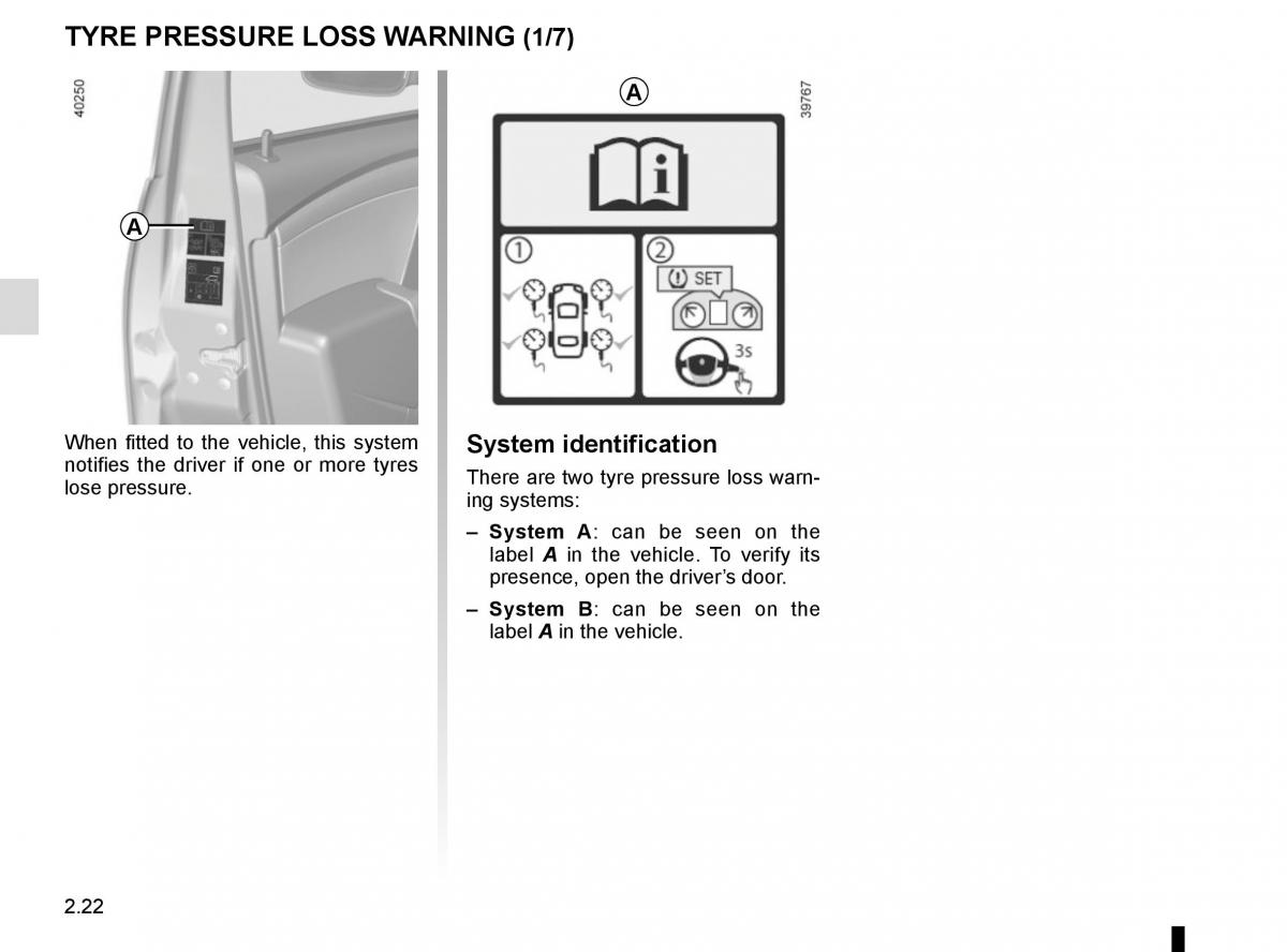 Dacia Duster owners manual / page 98