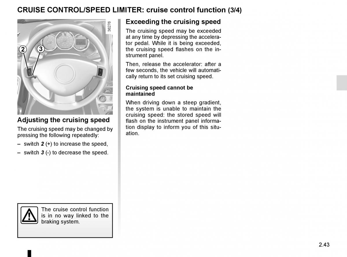 Dacia Duster owners manual / page 119